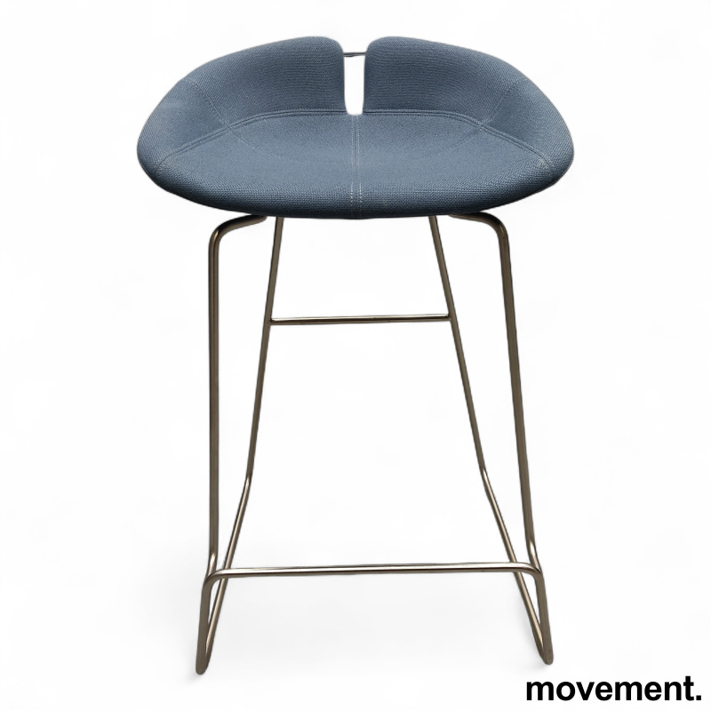Fjord bar stool low 64cm Blått - 2 / 3