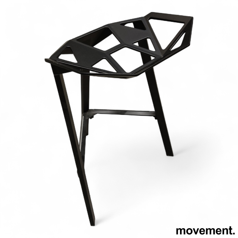 Stool one barstol 67cm Sort, Pent - 3 / 3