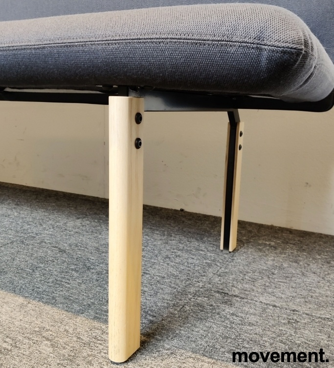 Rew 180cm, høy rygg Mørkt grått - 4 / 4