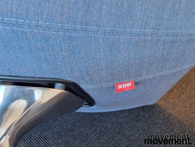 Catifa 60 med sving Blått stoff - 3 / 4