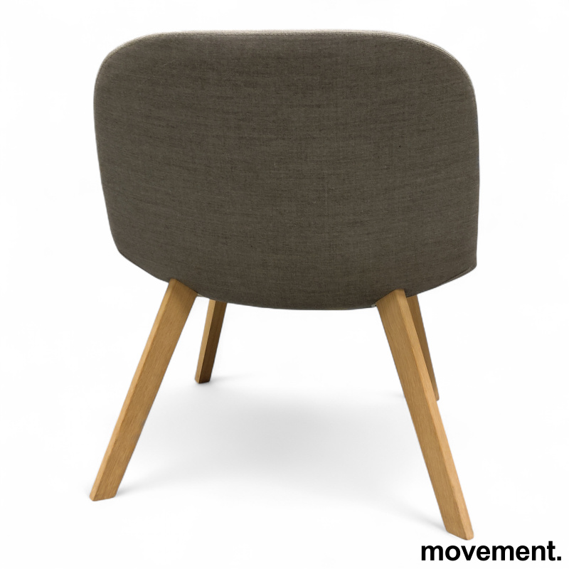 Eyes Wood Lounge EJ-3-U Grått stoff - 3 / 3