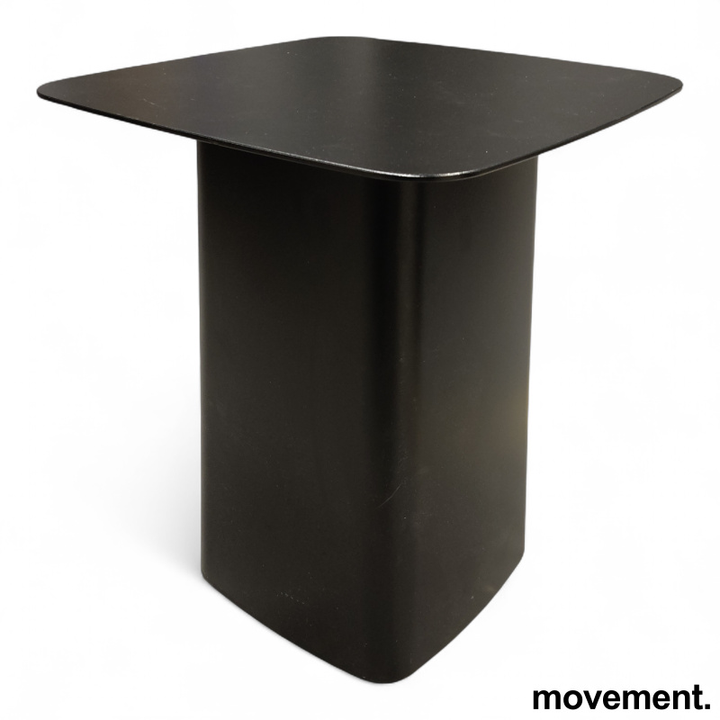 Stk. 2 Metal Side table S Sort, Pent brukt vitra 1.