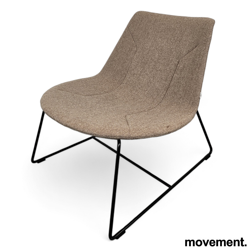 Chic lounge A20V3 Lyst brunmelert - 1 / 3