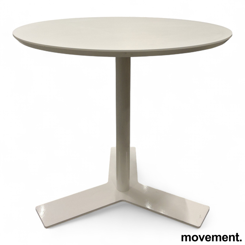 Column Ø=80cm Hvit laminat, hvitt