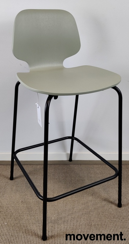 Stk. 1 My Chair barstol 65cm Dusty green, ben i sort, Ubrukt Normann Copenhagen 2.