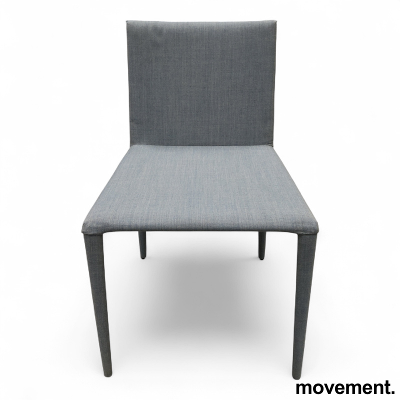 Norma 4 legs Blått stoff (Kvadrat - 2 / 3