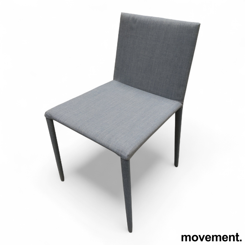 Norma 4 legs Blått stoff (Kvadrat - 1 / 3