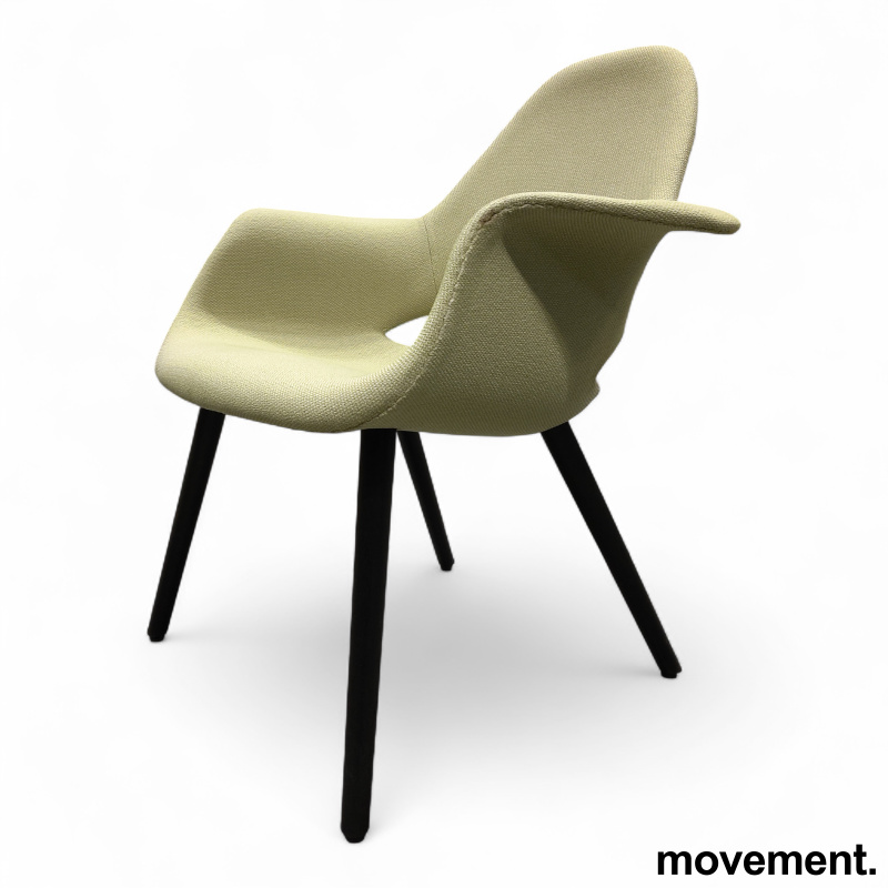 Organic Chair Grønt stoff, grov - 1 / 4