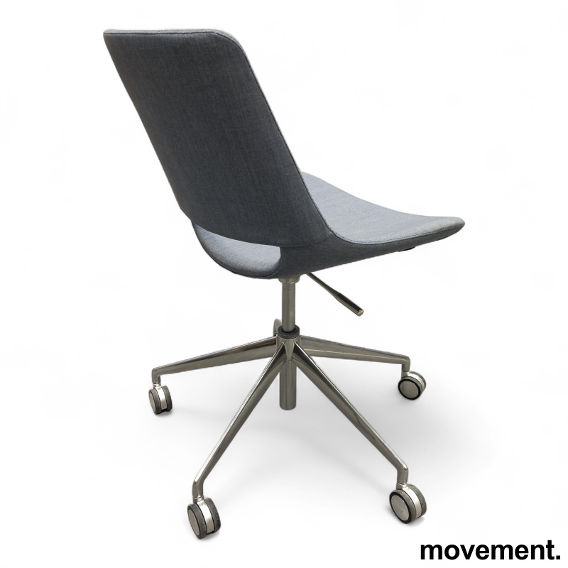 Palm på hjul Blått stoff (Kvadrat - 3 / 3