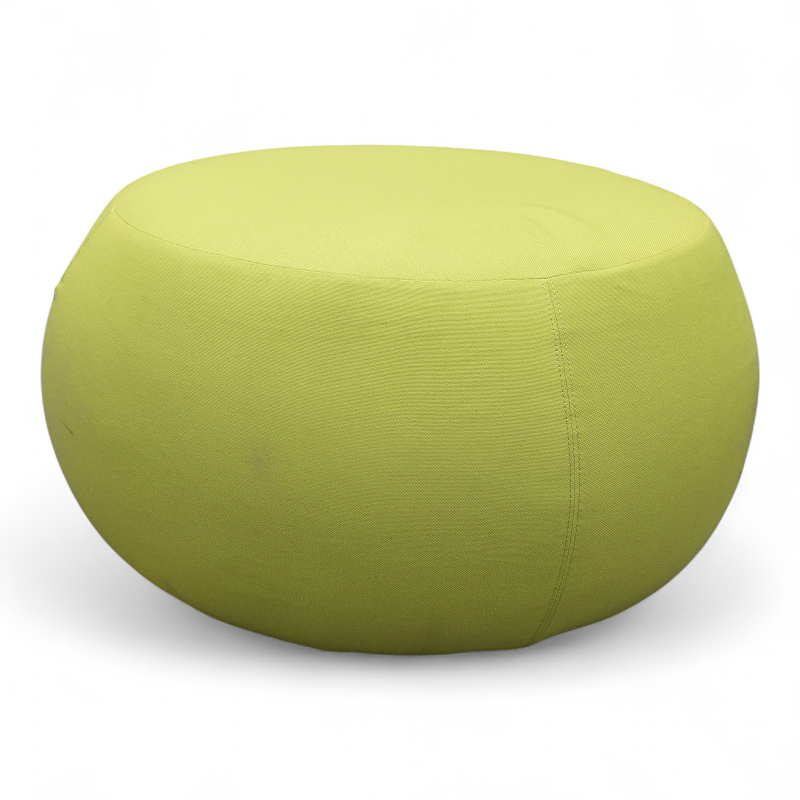 Pix puff Ø=87cm Limegrønt stoff,