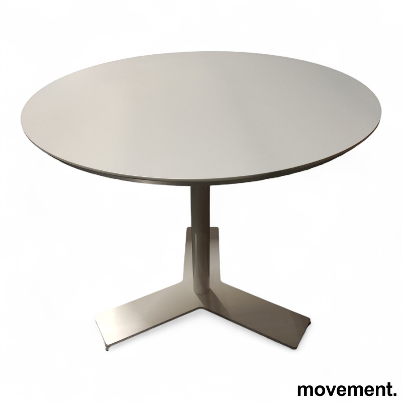 Column Ø=90cm Lys grå laminat,