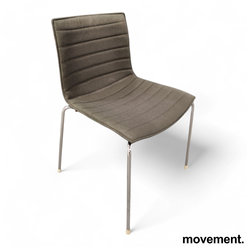 Catifa 46 fullpolstret, 4 ben Mørkt