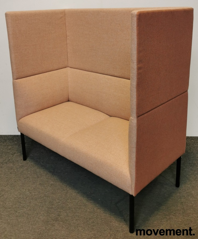 Noora 2 seter alkove 130cm Rosa - 1 / 2