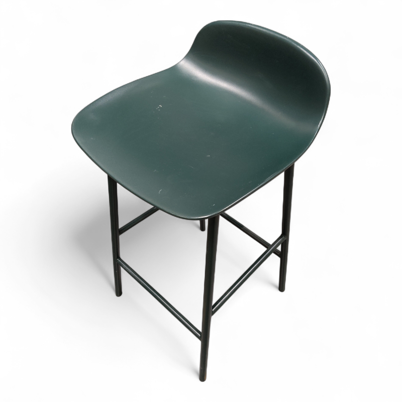 Form barstol 65cm Grønn, Brukt