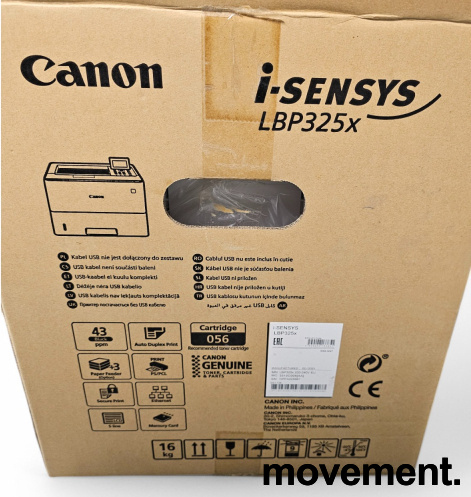 Canon i-Sensys LBP325X Hvit, Pent - 3 / 3