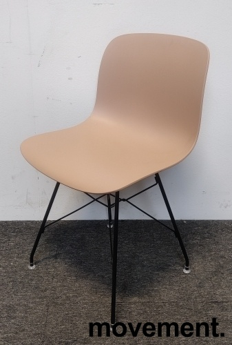 Troy Rosa skall, sortlakkerte ben,