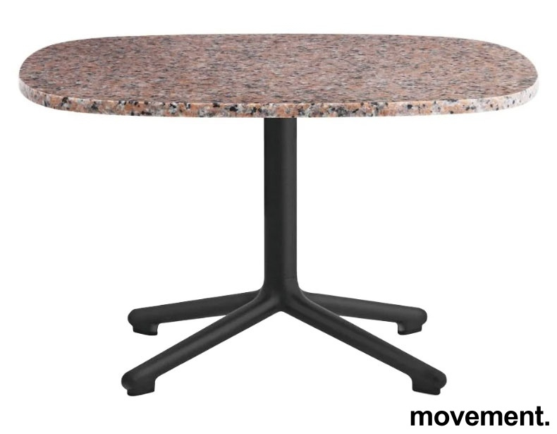 Era table 67x66 cm Rosa granitt,