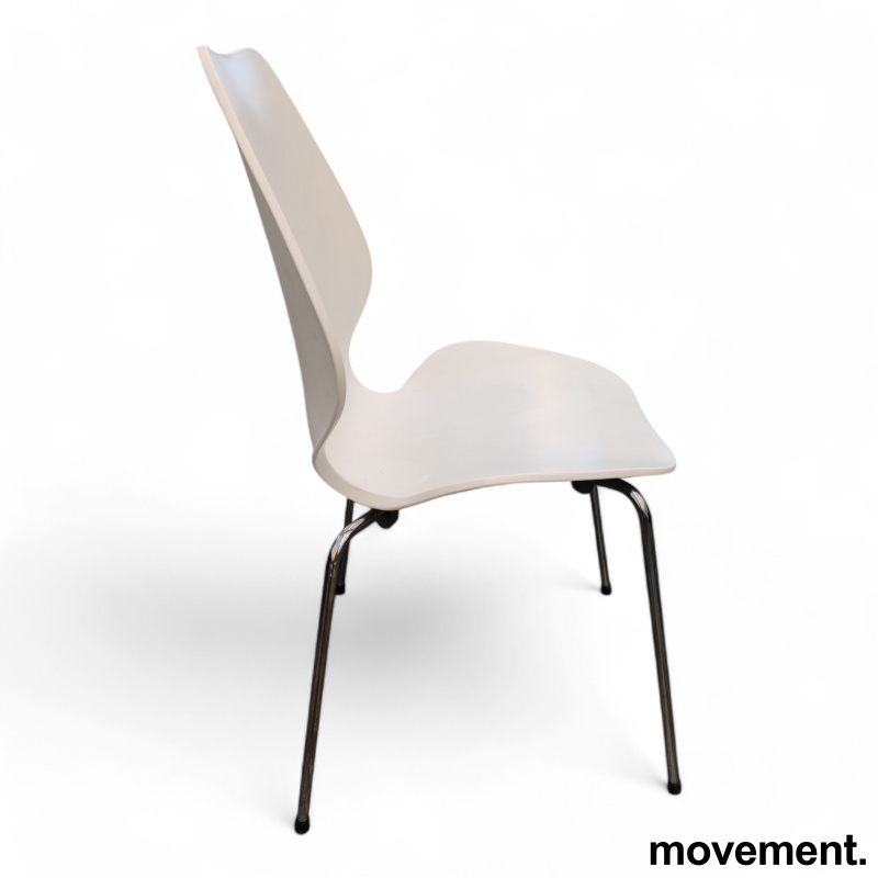 City plast, 4 ben Hvit plast, ben i