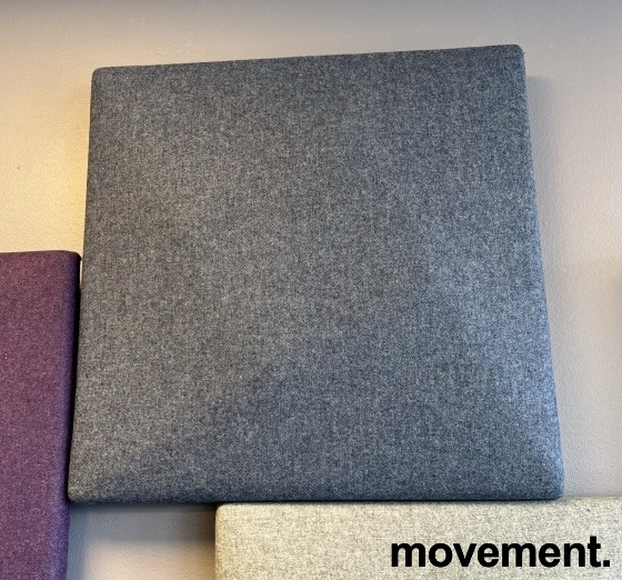 Oktav Mørkt blått melert stoff,