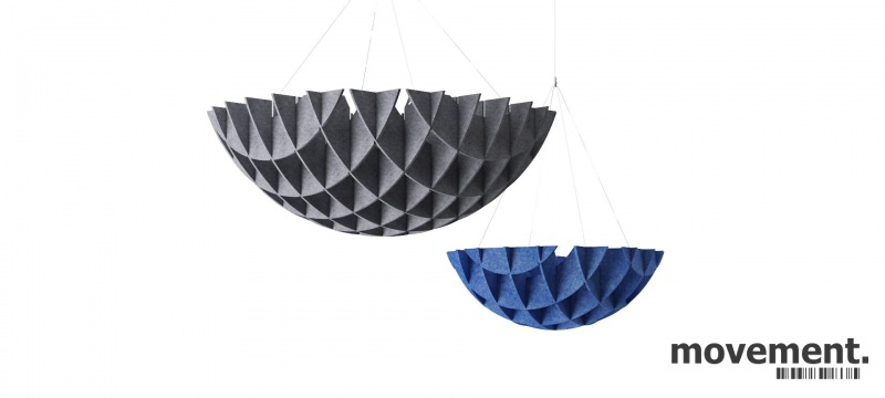 Acoustic Artwork Cloud Ø=120cm Grå,