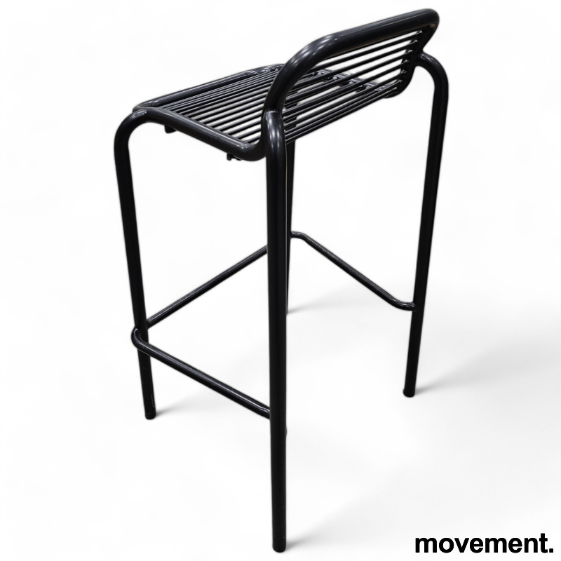 Vig Barstol 75cm SH Sort, Pent - 3 / 3