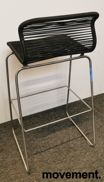 Panton One barstol 75cm Sort, - 2 / 2