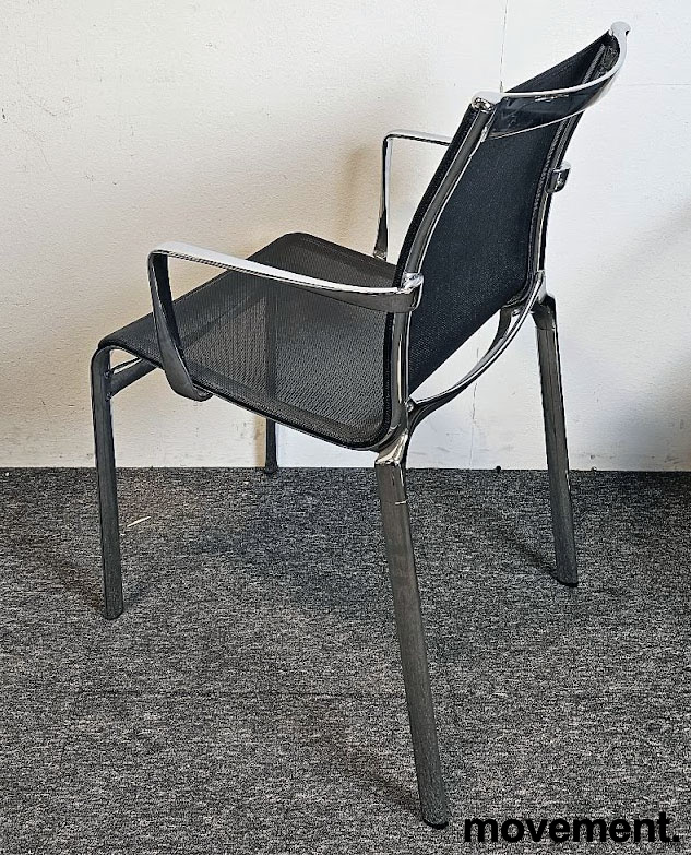 Bigframe 44 armlener Sort, ben i - 3 / 4