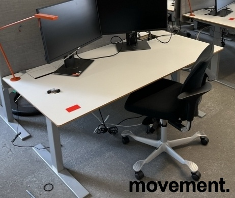 Q20N hevsenk 160x80cm Hvit laminat, - 2 / 2