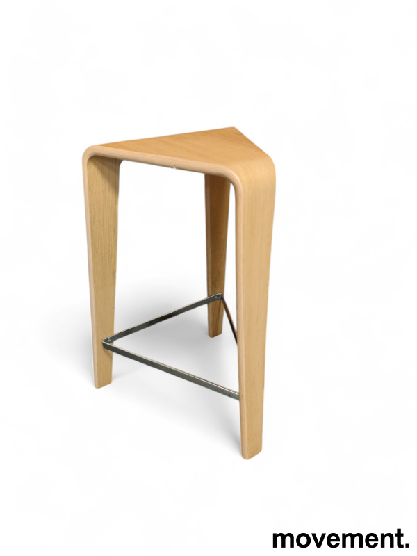 Ply stool 64cm Eik, Pent brukt