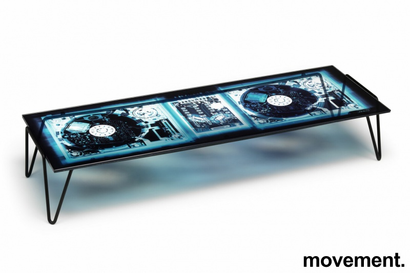 Xraydio 2 Disc Glassplate, blå og