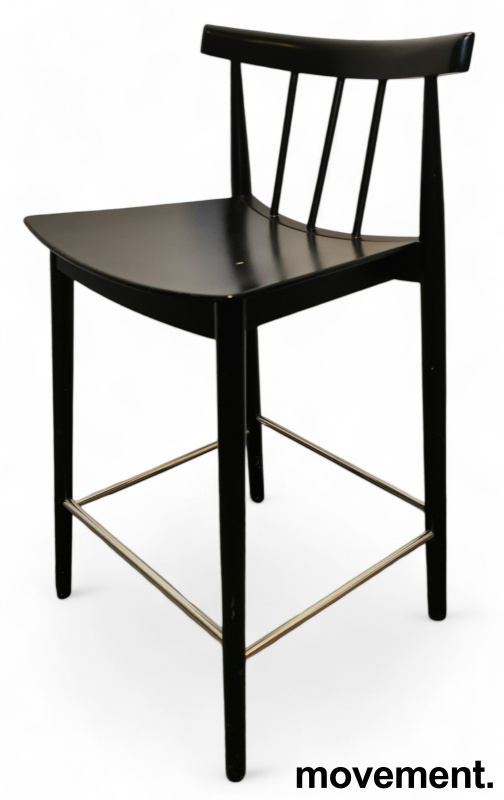 Smile stool 62cm Sort, Pent brukt