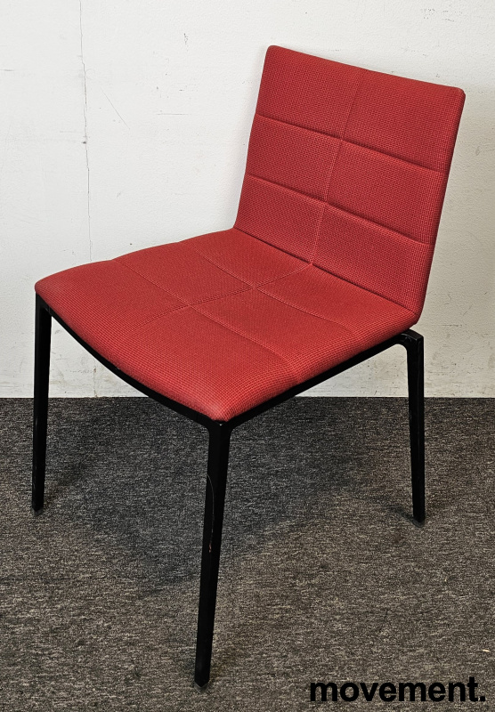 Archal 4 ben Rødt stoff, ben i - 2 / 5