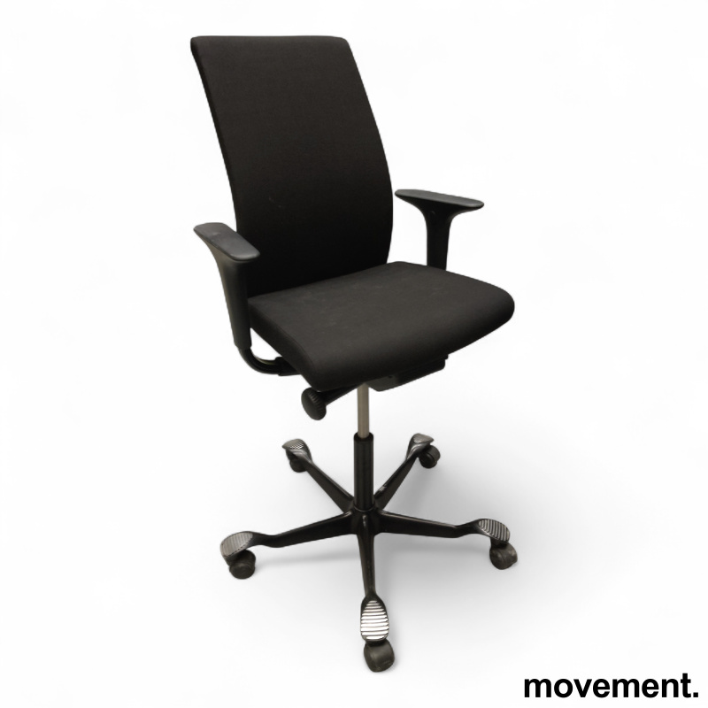 Creed 6006 med armlene Sort stoff - 1 / 2