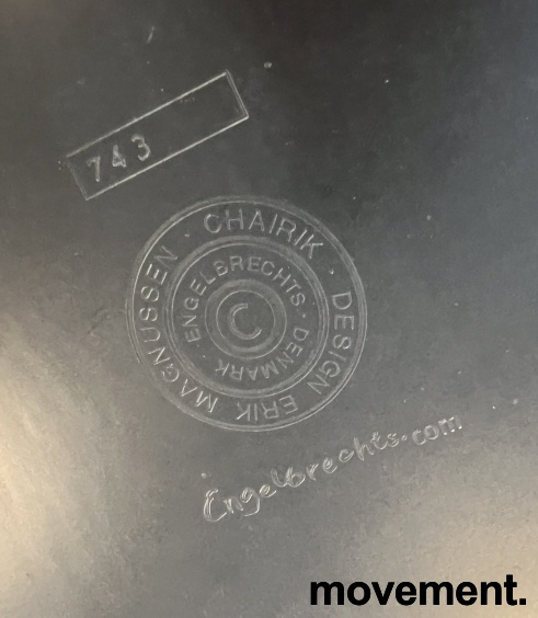 Chairik 101 Sort laminat, lakkert - 4 / 4