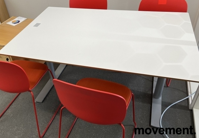 Q20 møtebord 160x120cm Hvit - 1 / 3