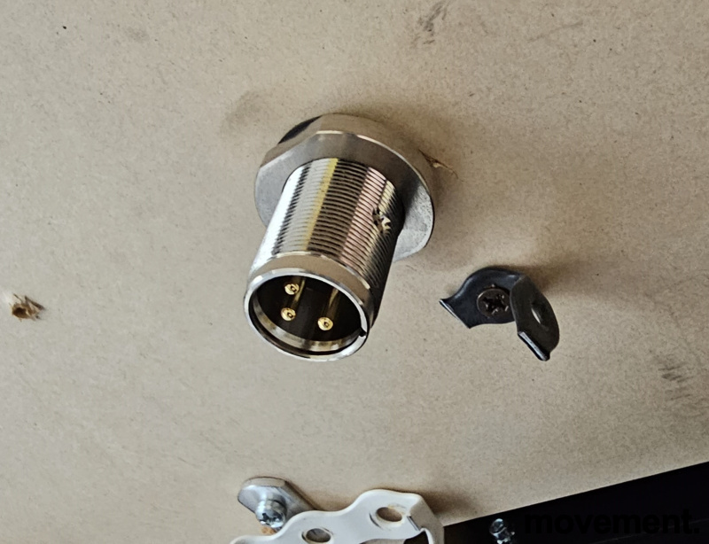 Factor møtebord 160x100cm Lys grå - 6 / 8