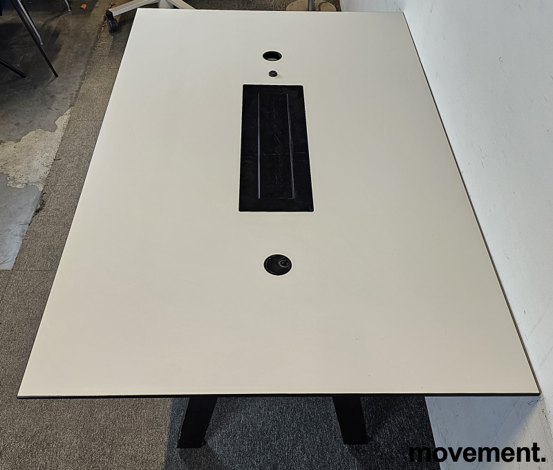 Factor møtebord 160x100cm Lys grå - 4 / 8