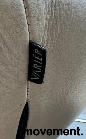 Eight Kremhvit skinn, satinert - 3 / 3