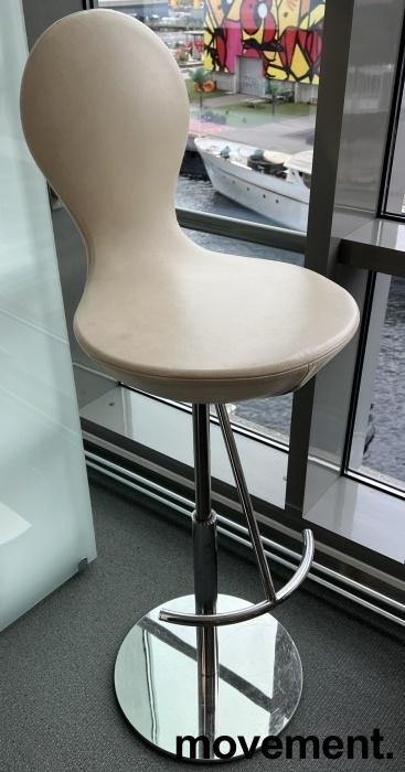 Eight Kremhvit skinn, satinert