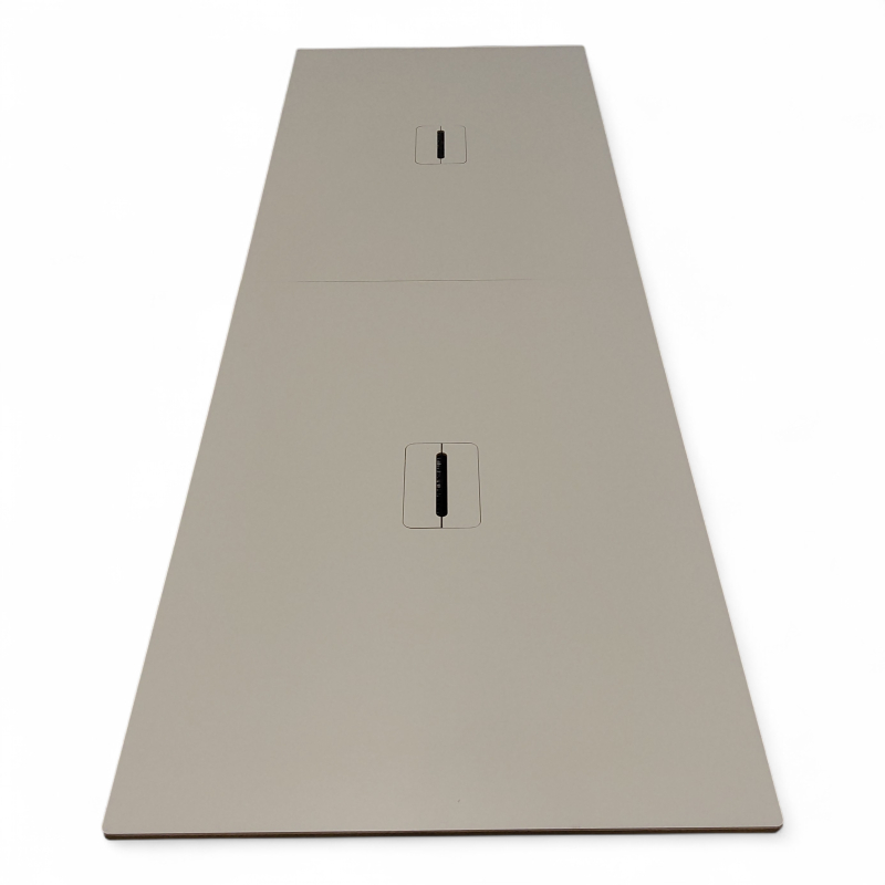 Møtebordsplate 300x100cm Hvit