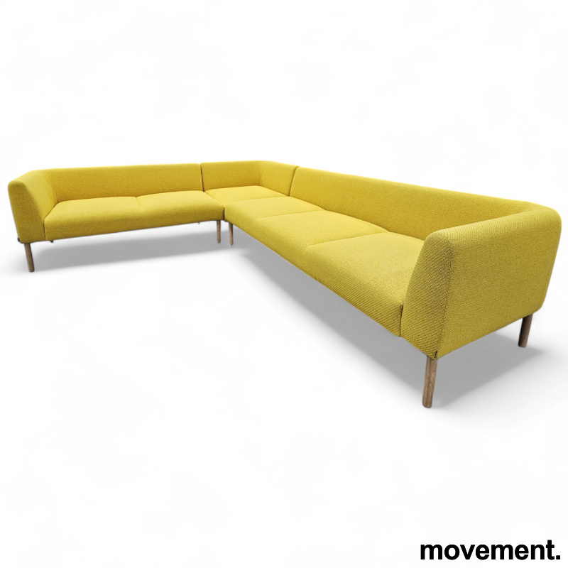 Nooa hjørnesofa 2+4 seter Gult - 6 / 7