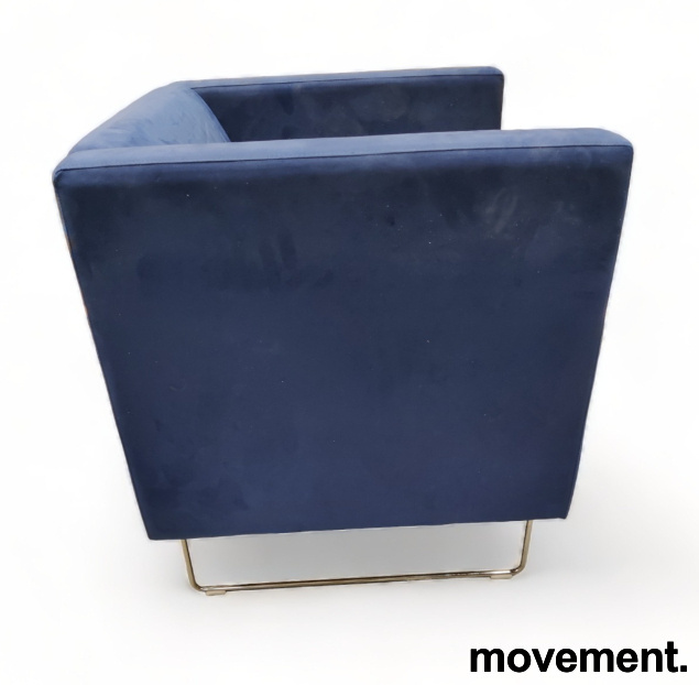 Pivot lenestol 69cm Blått stoff, - 3 / 3