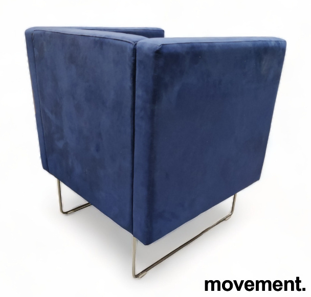 Pivot lenestol 69cm Blått stoff, - 2 / 3