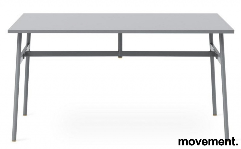 Union bord 140x90cm Grå laminat, - 3 / 4