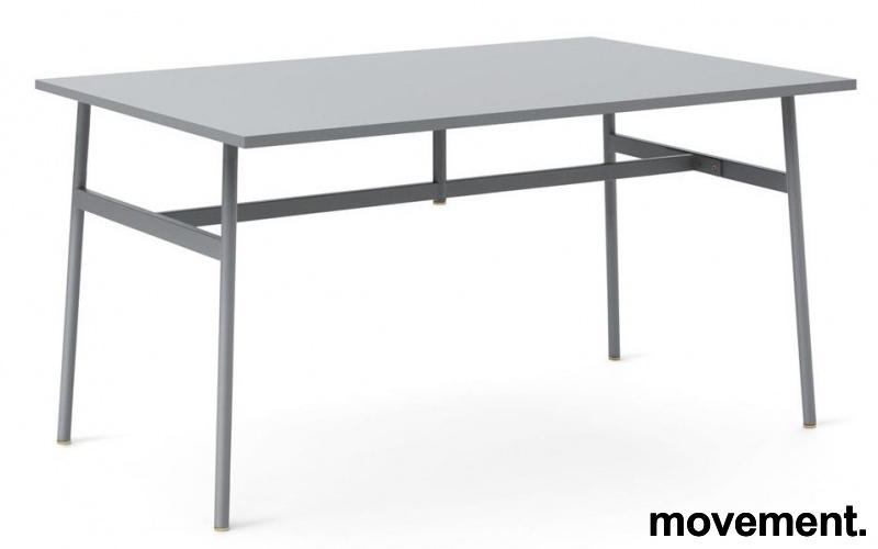 Union bord 140x90cm Grå laminat, - 1 / 4