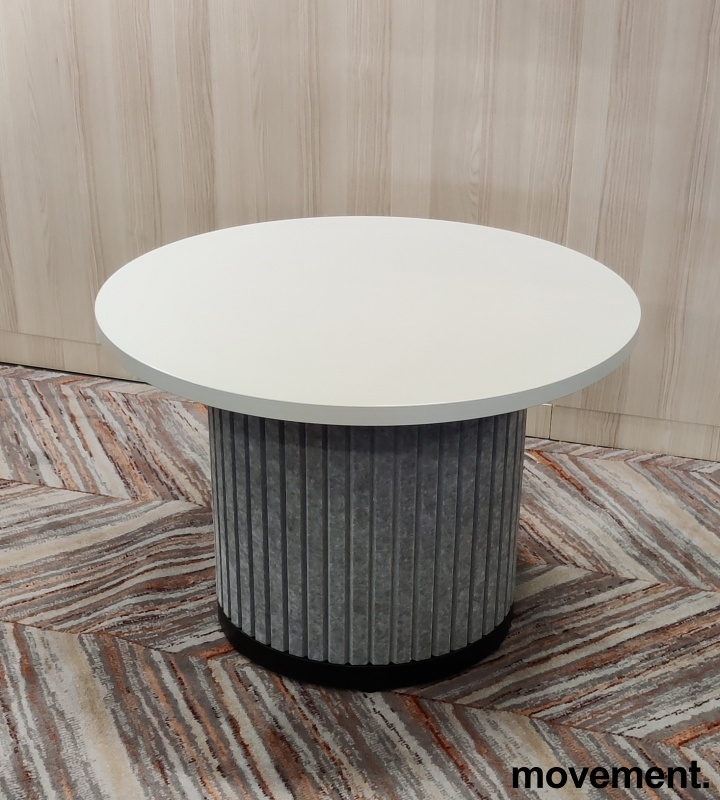 Parthos loungebord Ø=70cm Grå