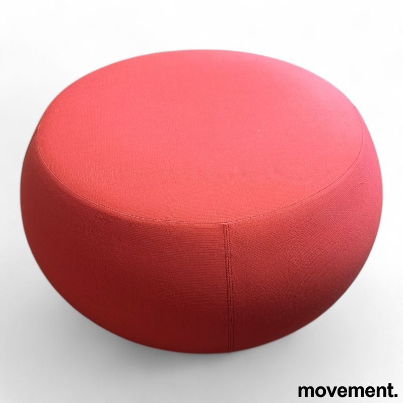 Pix puff Ø=87cm Rosa stoff, Pent