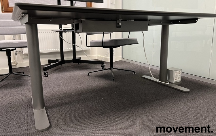 Ezone møtebord 150x100cm Grå