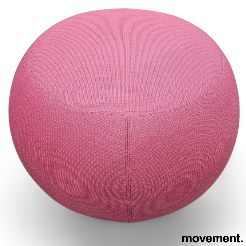 Pix puff Ø=67cm Rosa stoff, Pent - 2 / 2