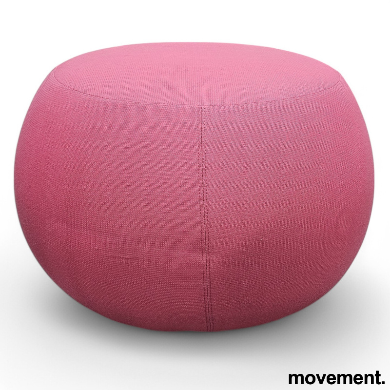 Pix puff Ø=67cm Rosa stoff, Pent - 1 / 2